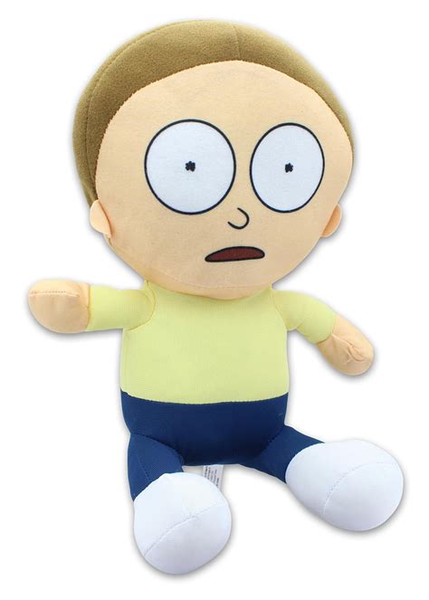 Free Shipping | Rick & Morty 10 Inch Plush | Morty - Toynk Toys