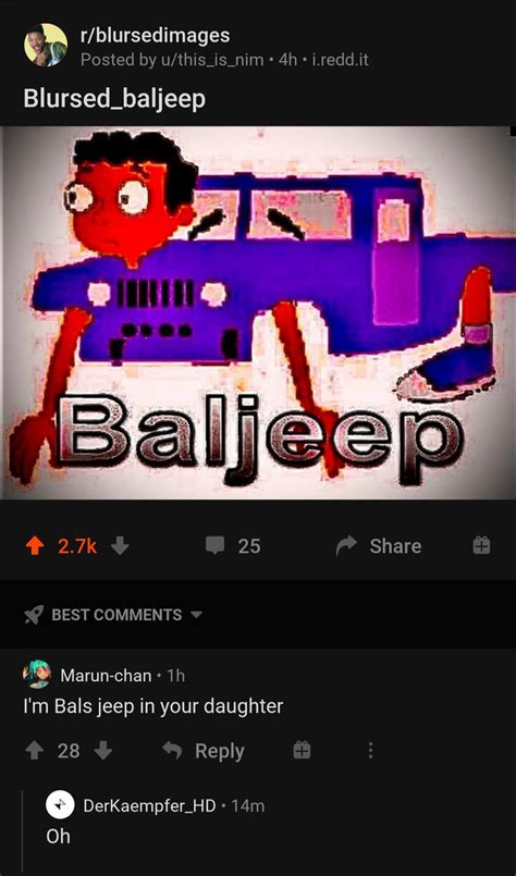 Baljeep : r/TheRealJoke