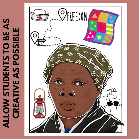 Harriet Tubman One Pager Project – Teacher Noire