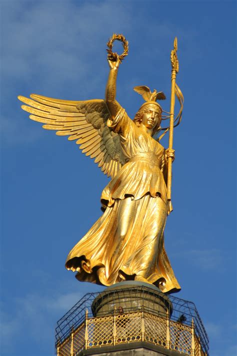 Free Images : monument, statue, landmark, places of interest, sculpture, capital, angel, art ...