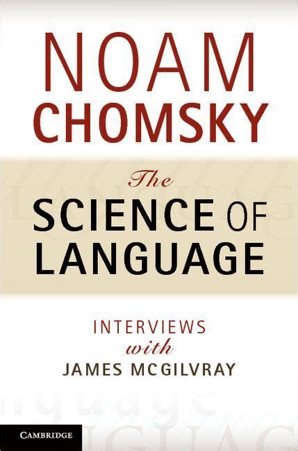 Noam Chomsky books | The Science of Language Cover Image | Noam chomsky, Computational ...