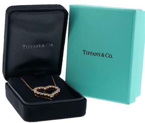 Tiffany and Co. Diamond Heart Necklace For Sale at 1stDibs | tiffany ...