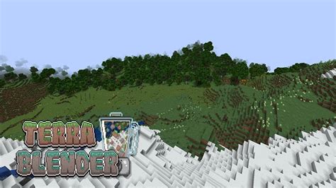 Terra Blender Mod 1.18.2, 1.18.1 - Latest Version for Minecraft