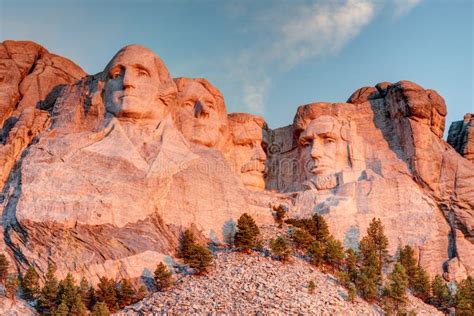 Mount Rushmore National Memorial Stock Image - Image of pride ...