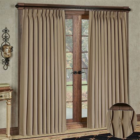 Ultimate Blackout Energy Efficient Wide Width Pinch Pleat Curtains