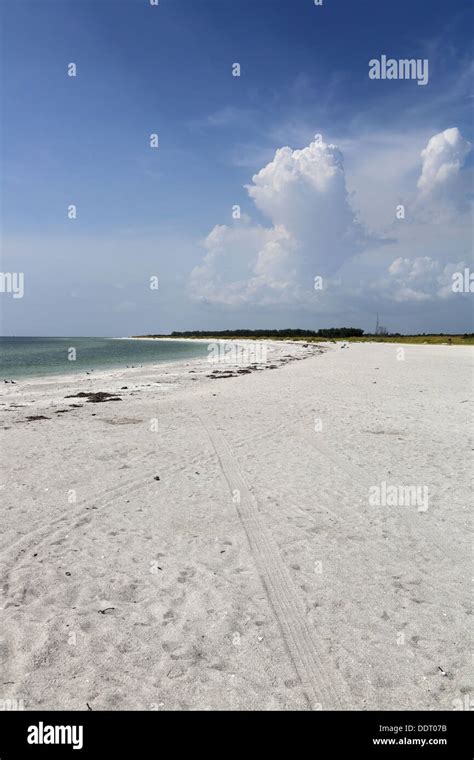 the beach at fort de soto state park near st petersburg florida Stock ...