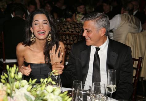 Amal Clooney's Engagement Ring Is a 7-Carat Stunner | POPSUGAR Fashion