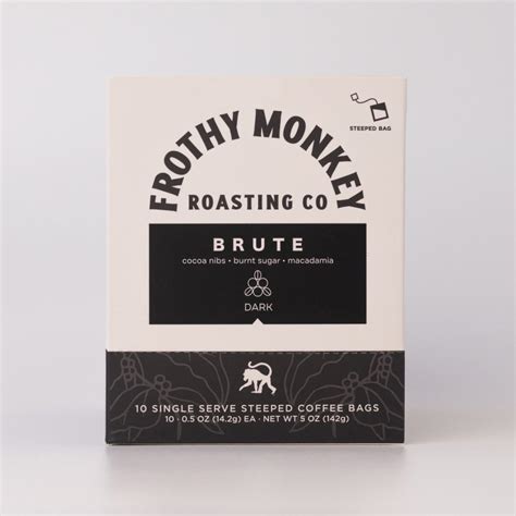 Brute Single-Serve Coffee – Frothy Monkey