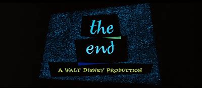 Image - The End A Walt Disney Production (CinemaScope variant 4).jpeg ...