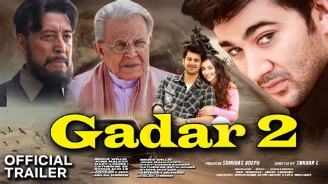 Gadar 2 movie official trailer, Mithun Chakraborty, Danny Denzongpa, Karan Deol, Aamrin Qureshi ...