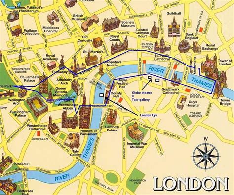 Maps Of London Detailed Map Of London In English Maps Of London | Porn Sex Picture