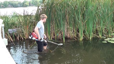 Aquatic Vegetation Groomer | Cattail Cutter | The Weeders Digest