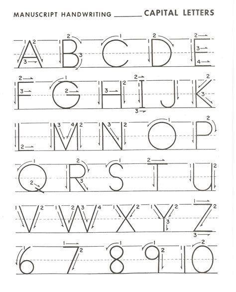 Cursive Alphabet Capital Letters Worksheet