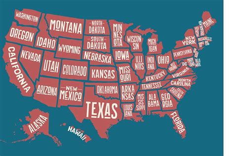 Can You Guess the One Letter That's Not in Any U.S. State Name ...