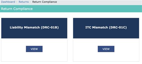 New: DRC-01B, DRC-01C, DRC-01D under GST - for Mismatch in GST liability & ITC in GST Returns