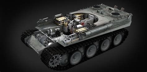 The Panther tank.Interior WIP | CGTrader