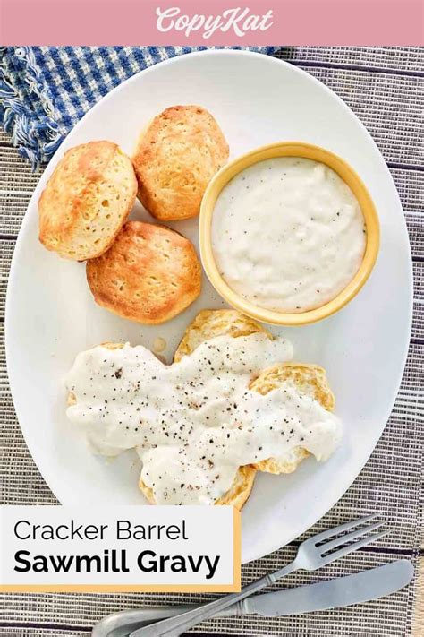 Cracker Barrel Sawmill Gravy - CopyKat Recipes