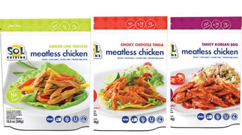 Gluten-free meatless 'chicken' | Store Brands