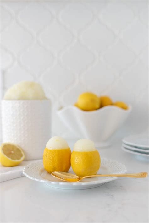 Easy Lemon Sorbet Recipe | Recipes | Jennifer Maune