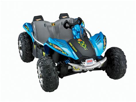 Power Wheels 12V Battery Toy Ride-On - Hot Wheels Dune Racer - Toys ...