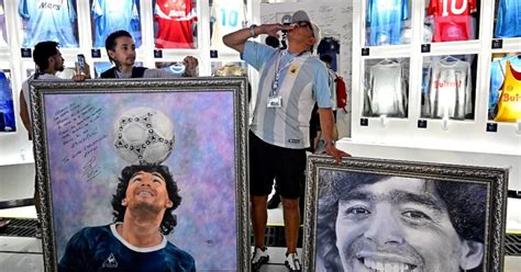 Argentina fans pray for Maradona magic amid tributes