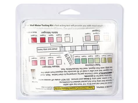 Well Water Test Kit With Bacteria / Coli-form Test Included - WaterTestingKits