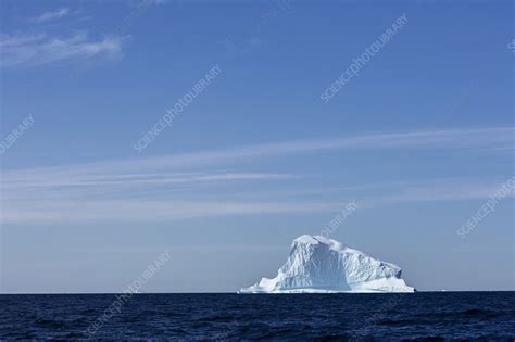 Majestic iceberg formation on blue - Stock Image - F028/7553 - Science ...