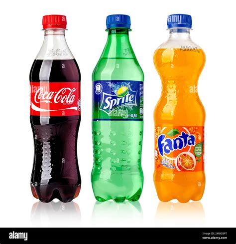 Soft drinks set Cut Out Stock Images & Pictures - Alamy