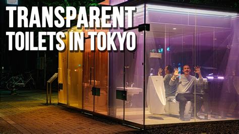 Transparent Toilets In Tokyo | POP JAPAN