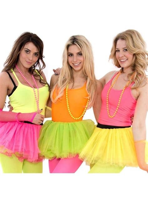 Neon Fancy Dress | 80's Neon Fancy Dress | Hen Party Superstore | 80s neon fancy dress, Neon ...