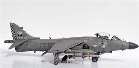 Airfix BAe Sea Harrier FRS.1 Conversion to FA.2 1:24 - build review - Scale Modelling Now