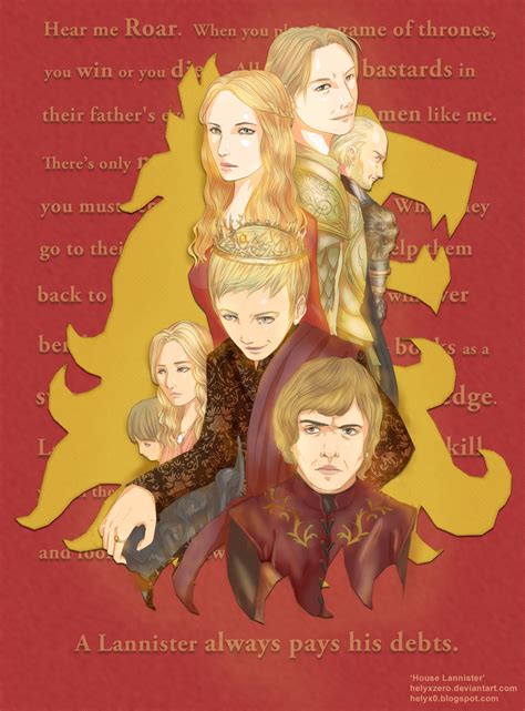 House Lannister by helyxzero on DeviantArt