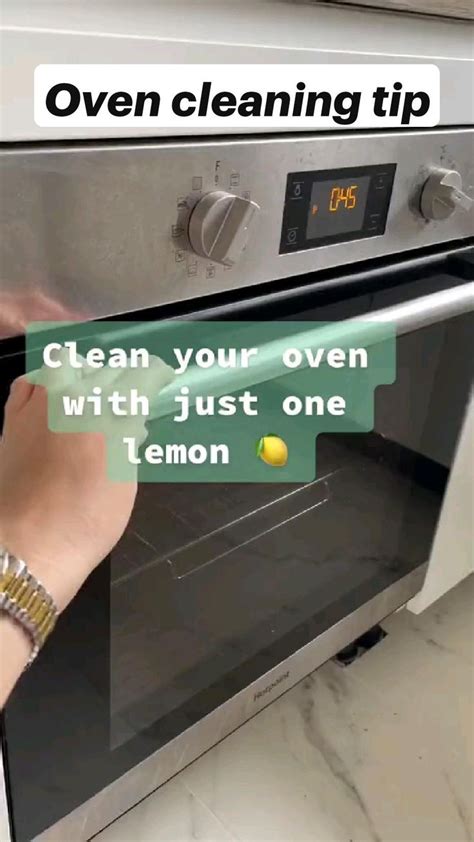 Oven cleaning tip | Cleaning hacks, Oven cleaning hacks, Household cleaning tips