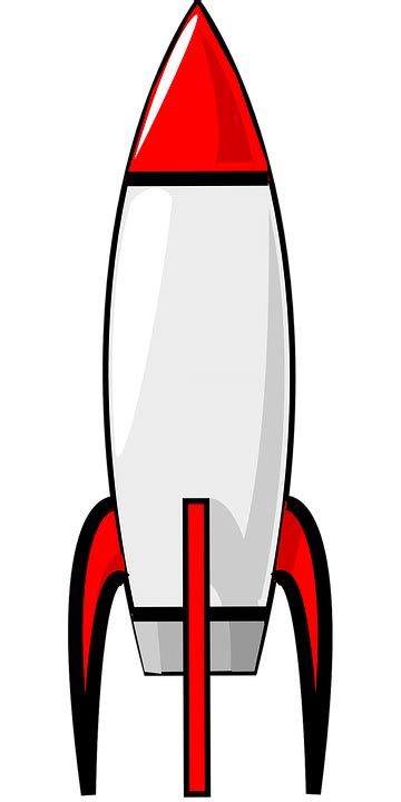 Free vector graphic: Skyrocket, Moon, Space, Red, Future - Free Image on Pixabay - 310466