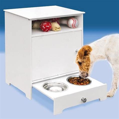 Wooden Dog Food Storage Containers