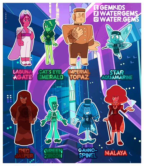 [A] Homeworld Gems 1/8 by watergems on DeviantArt | Steven universe gem ...