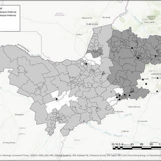 The North West province with reperfusion strategy recommendations ...