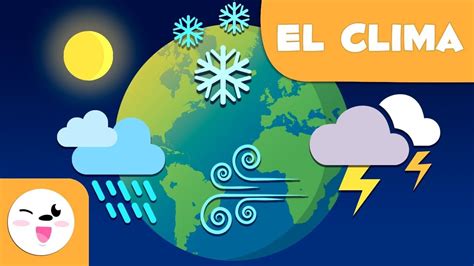 El clima para niños - Los tipos de clima del mundo | Tipos de clima, Clima, Videos educativos