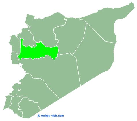 Hama Map - Syria