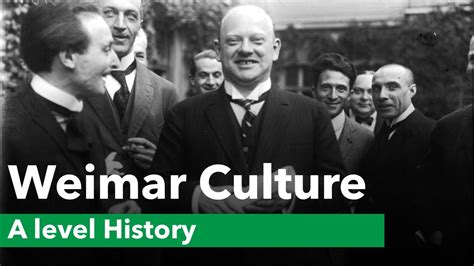 Weimar Culture - A level History - YouTube