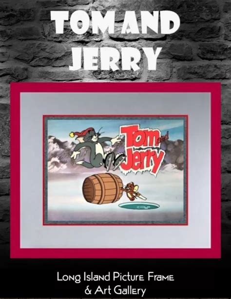 ORIGINAL HANNA BARBERA Tom & Jerry Hand Painted Animation Production Cel FRAMED £572.35 ...