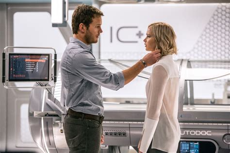 Jennifer Lawrence - 'Passengers' Poster and Trailer • CelebMafia