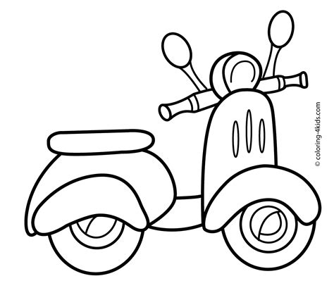 Water Transportation Coloring Pages - Transportation Coloring Pages For Preschoolers at ...