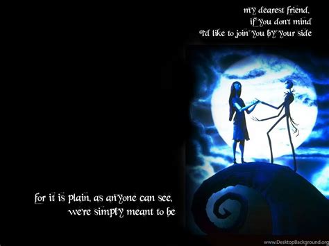 Cute Jack And Sally Quotes Album On Quotesvil.com Desktop Background