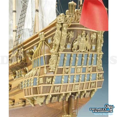 HMS PRINCE 1670 WOODEN MODEL SHIP KIT 1/61 CONSTRUCTO - Denkit Hobbies