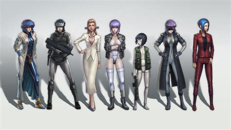 Ghost in the Shell, Manga, Kusanagi Motoko Wallpapers HD / Desktop and ...