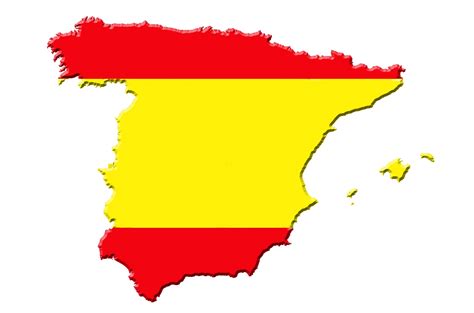 Map Of Spain And Flag Free Stock Photo - Public Domain Pictures