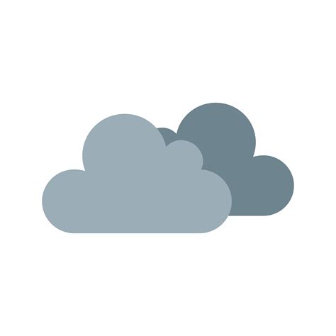 Cloudy Vector Icon 442967 Vector Art at Vecteezy