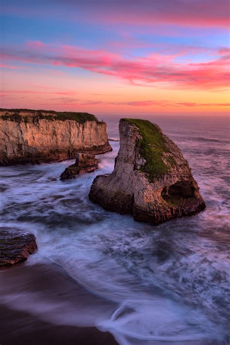 Shark Fin Cove Sunset | Shutterbug