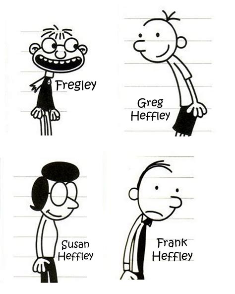Greg Heffley Coloring Pages - Learny Kids